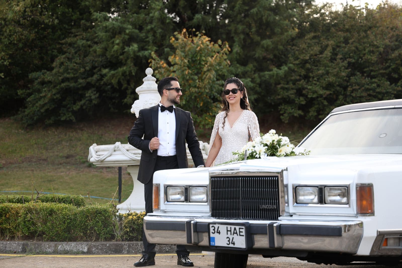 Wedding limousine